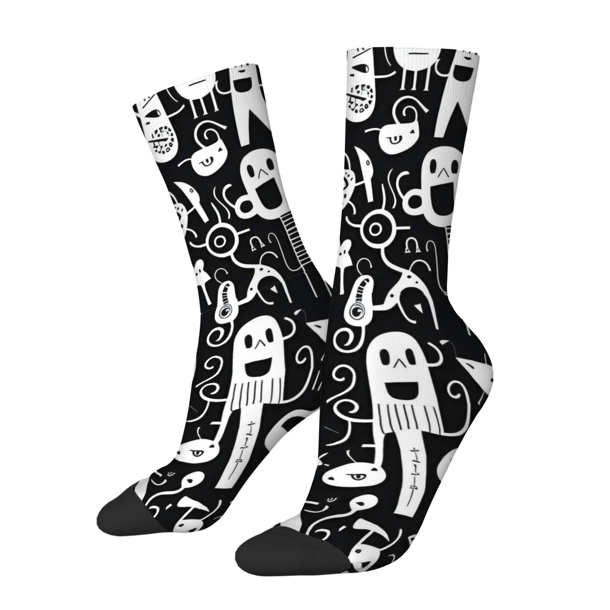 Black White Graffiti Quirky Pr - огляд і ціна Outdoor Sport Hose