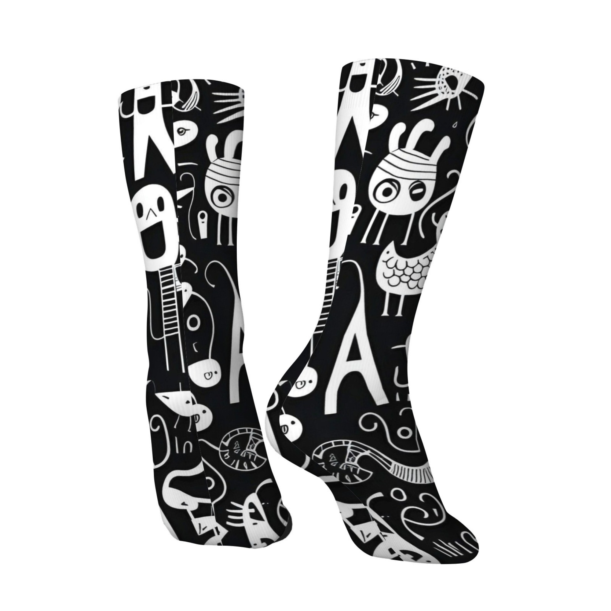 Black White Graffiti Quirky Pr - огляд і ціна Outdoor Sport Hose