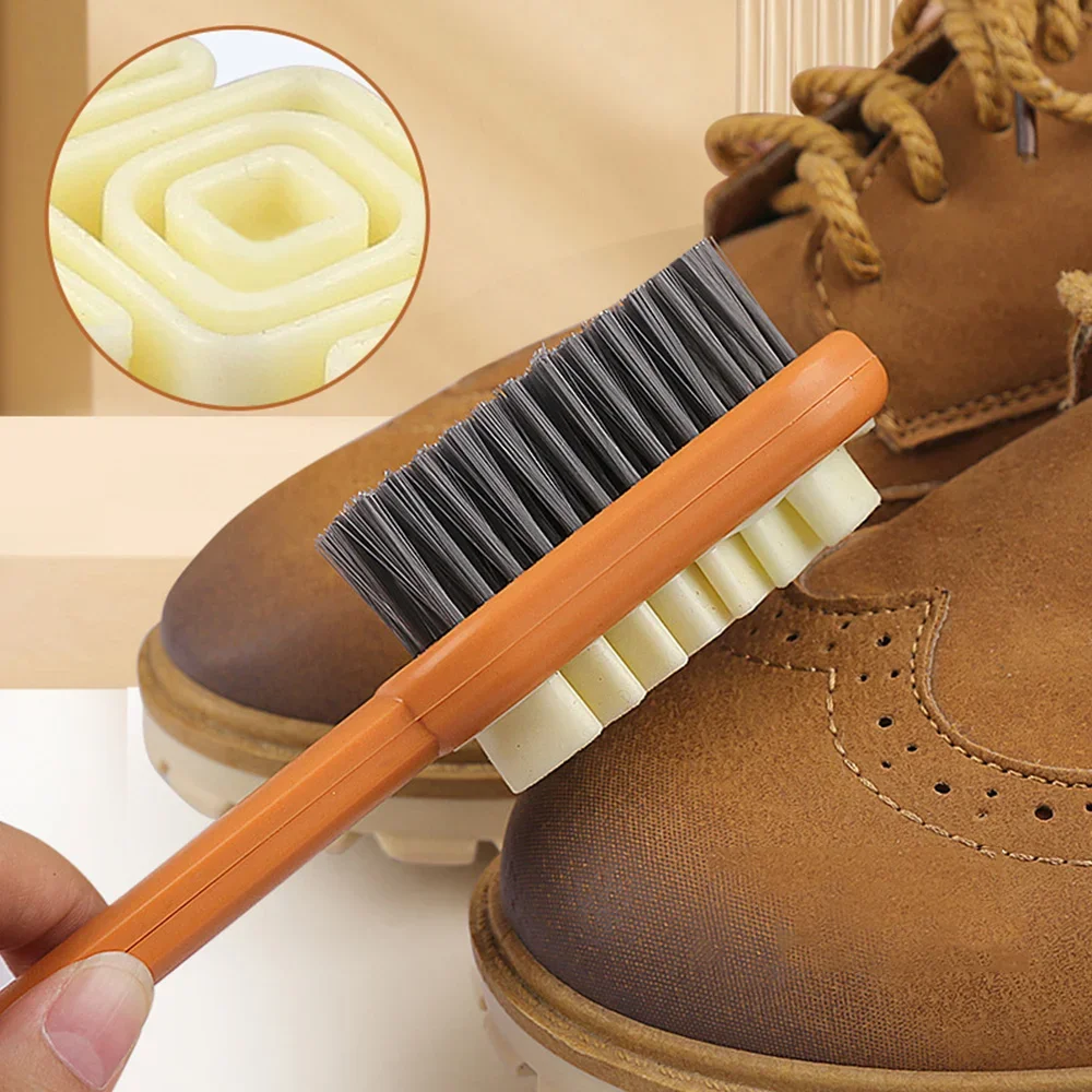 1pc 2 in 1 Suede Shoe Brush Cl - огляд і ціна Brushing Boot Horse