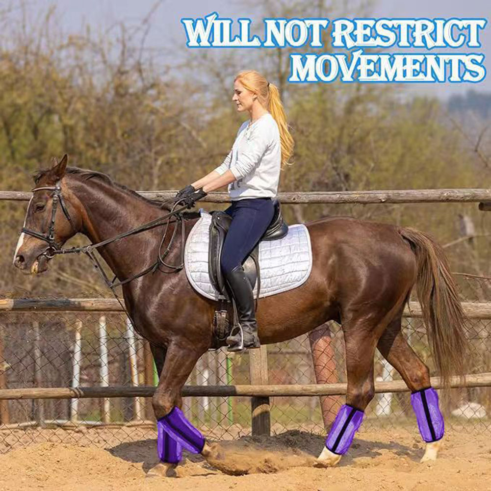 Stomp-Free Fly Boots For Horse - огляд і ціна Brushing Boot Horse