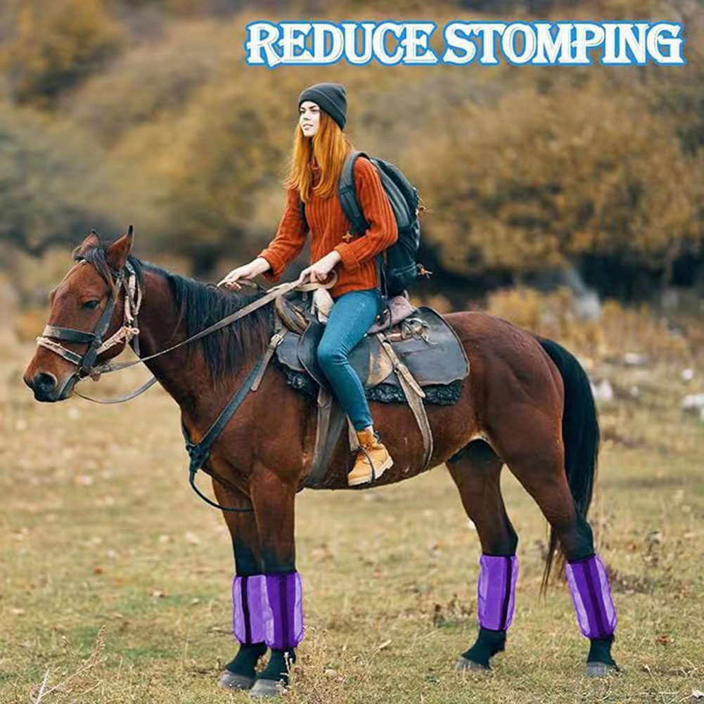 Stomp-Free Fly Boots For Horse - огляд і ціна Brushing Boot Horse