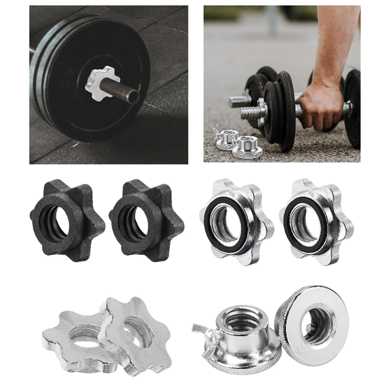 2Pcs Barbell Screw Collars Equ - огляд і ціна Outdoor Sports Hall
