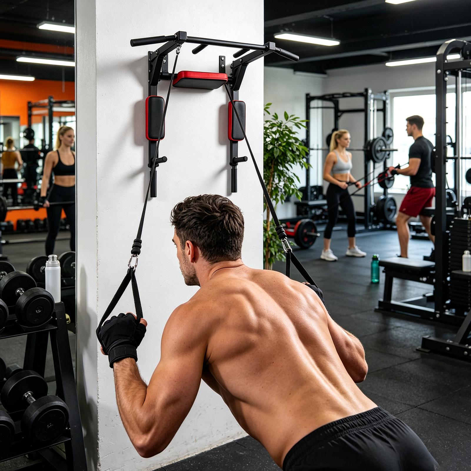 Wall-Mounted Pull-up Bar Fitne - огляд і ціна Outdoor Sport Bar